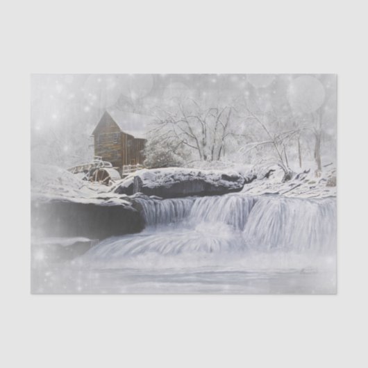 Vieux papier de soie de soie du moulin 10lb, blanc (Recto)