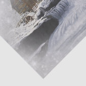 Vieux papier de soie de soie du moulin 10lb, blanc (Détail)