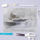 Vieux papier de soie de soie du moulin 10lb, blanc (Artisanat)