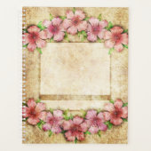 Vieux papier peint floral (Devant)