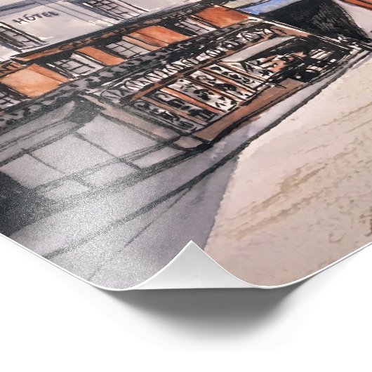 Vieux Paris - Impression photo (Coin)