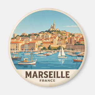 Vieux-Port de Marseille Frankrijk Magneet