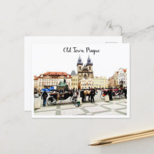 Vieux Prague - Carte postale