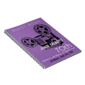 Vieux projecteur 70e anniversaire de fête Livre d' (Côté Droit)