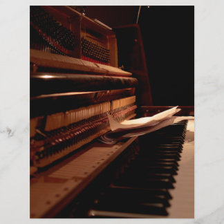 Vieux prospectus pour piano