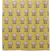 Vieux rideau de douche Lady (Devant)