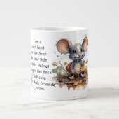 Vieux Survivant Jumbo en céramique Mug (Devant)