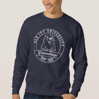 Vieux Sweatshirt Navy Ivy Groundhog