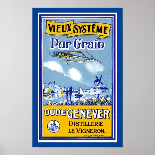 Vieux Systeme Pur Grain Poster (Voorkant)