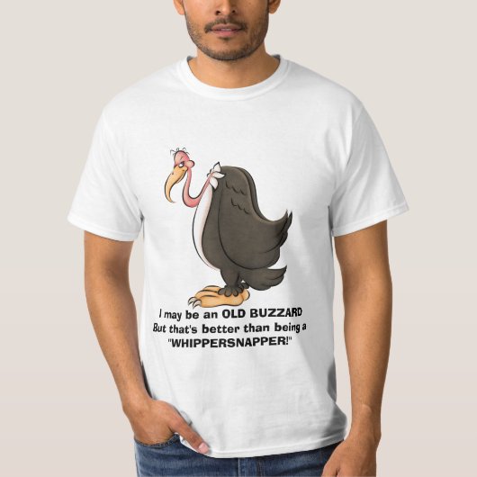 Vieux T-shirt de Buzzard (Devant)