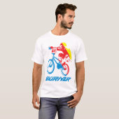 Vieux T-shirt de Skool BMX (Devant entier)