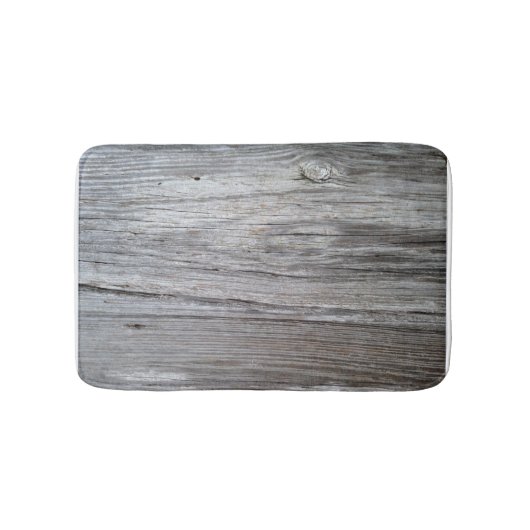 Vieux tapis de bain de panneau de barnwood (Devant)