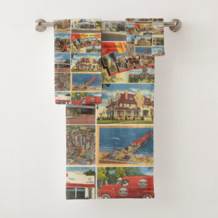Vieux Texas Cartes postales serviette