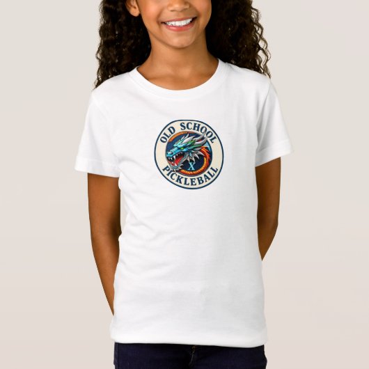 Vieux Tshirts Pickleball Dragon X (Devant)