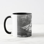 Vieux voilier Mug (Gauche)