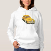 Vieux voiture Jaune Sweat - shirt à capuche (Devant)