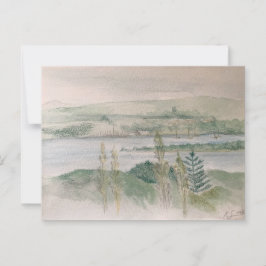 View across the River Briefkaart