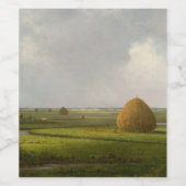 View of Marshfield, 1876 by Martin Johnson Heade Wijn Etiket (Enkel label)