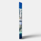 View of skyline met reflectie in water, Miami Case-Mate iPhone Case (Achterkant / Links)