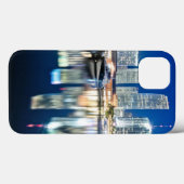 View of skyline met reflectie in water, Miami Case-Mate iPhone Case (Achterkant (horizontaal))