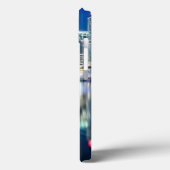 View of skyline met reflectie in water, Miami Case-Mate iPhone Case (Achterkant / Links)