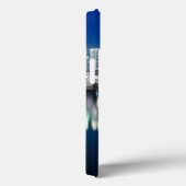 View of skyline met reflectie in water, Miami Case-Mate iPhone Case (Achterkant / Rechts)