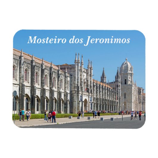 View of the Hieronymites Monastery. Magneet (Horizontaal)
