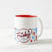 Vif dans Philly : Tasse de café de conception de (Devant droit)