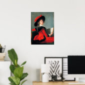 Vigée Le Brun - Baroness Crussol Poster (Thuiskantoor)