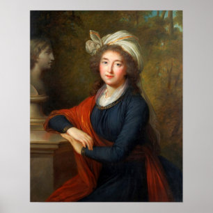 Vigée Le Brun - Izabela Lubomirska Poster