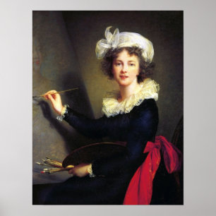 Vigée Le Brun - Zelfportret Poster