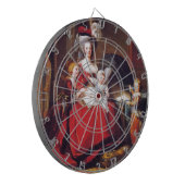 Vigée-Lebrun - Marie Antoinette en haar kinderen Dartbord (Voorkant Links)