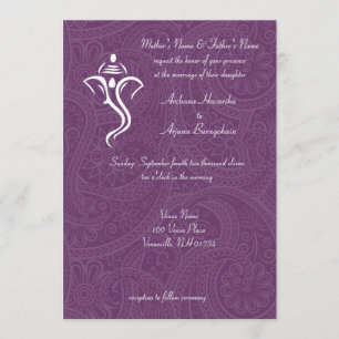 Vighneshvara Wedding Invitations Kaart