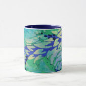 Vigne bleu Vine 11oz Mug (Centre)