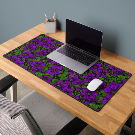 Vigne de Clematis pourpre (Bureau 2)