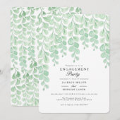 Vigne du jardin | Invitation de la partie Engageme (Devant / Derrière)