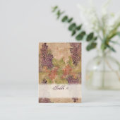 Vigne vieilli Mariage Table  Cartes de place (Debout devant)