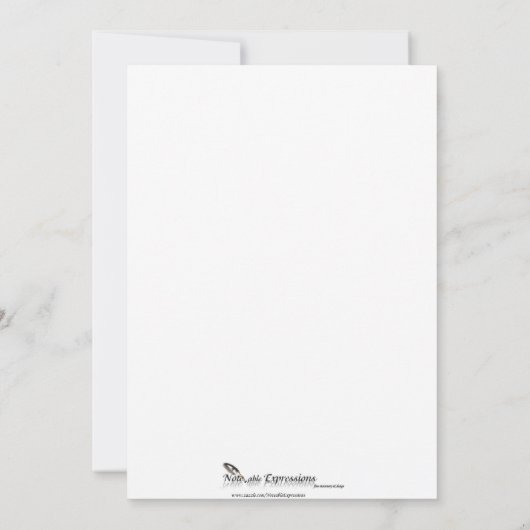 Vignes à fleurs roses Faire-part de mariage (Dos)