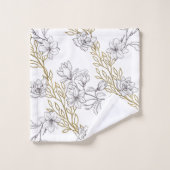 Vignes blanches de Magnolia Gold (Gant de toilette)