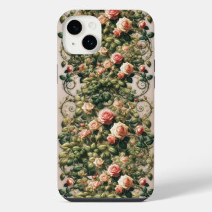 Vignes de roses roses florales Shabby Chic