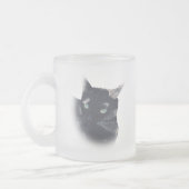Vignet of Tortoise Shell Cat Face Mok (Links)