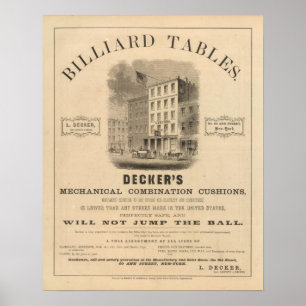 Vignet van de detailhandelszaak Advertisement Poster