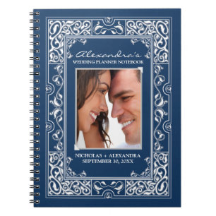 Vignette Bride's Wedding Planner Notebook (marine) Notitieboek