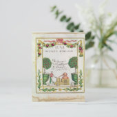 Vignette of "Eau de Fleur d'Oranje" Briefkaart (Staand voorkant)