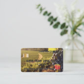 Vignoble | Carte de crédit (Debout devant)
