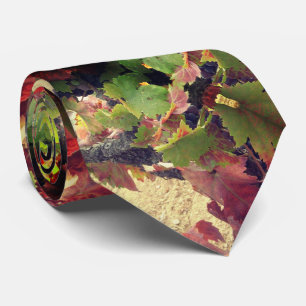 Vignoble Cravate Abstrait