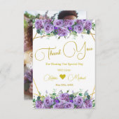 Vignoble de Lavande | Merci photo (Devant / Derrière)