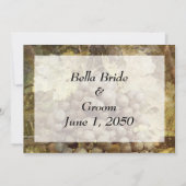 Vignoble de vignoble Faire-part de mariage (Dos)