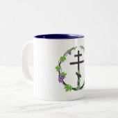 Vignoble du Lord Coffee Mug with Purple Int (Devant gauche)
