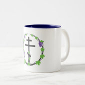 Vignoble du Lord Coffee Mug with Purple Int (Devant droit)